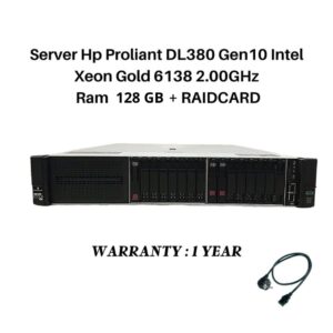 Server Hp Proliant DL380 Gen10 RAM 128GB Intel Xeon Gold 6138