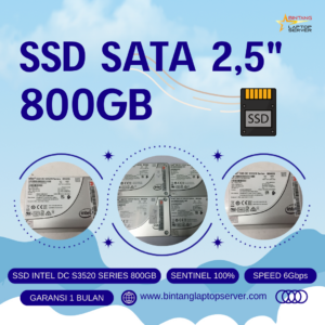 SSD SATA Intel 2.5 inch 800GB