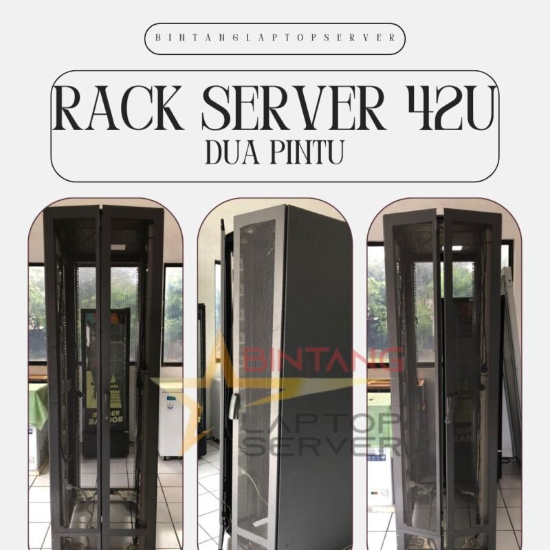 rack server close door dua pintu