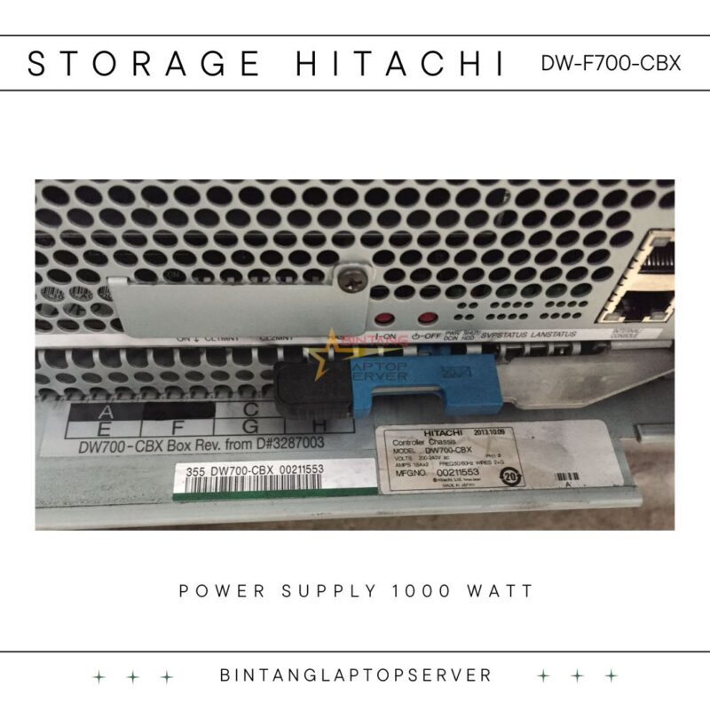 Storage Hitachi DW700-CBX Controller Chassis Power Supply 1000 Watt