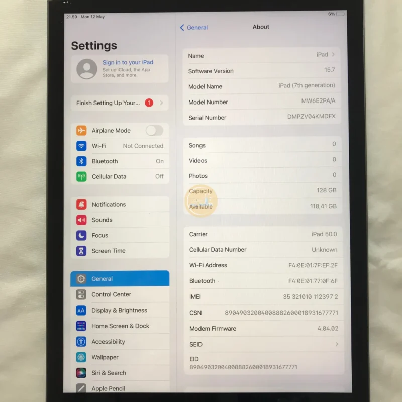 ipad 7 128gb space gray