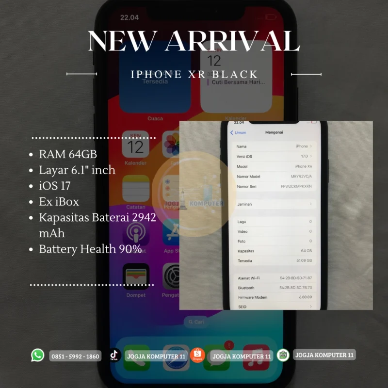 iPhone XR 64GB Black