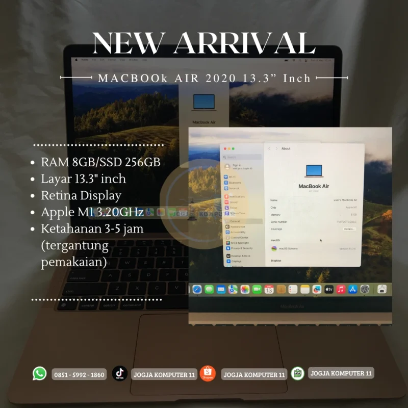 MacBook Air 2020 13.3” Gold