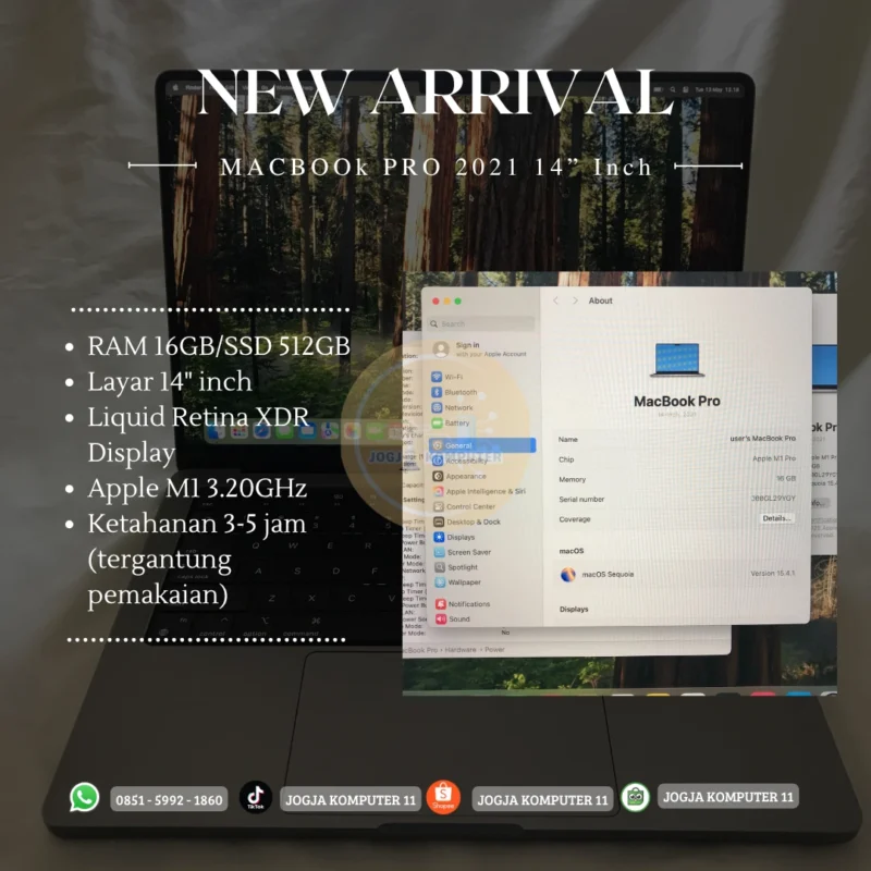 MACBOOK PRO 14" INCH 2021