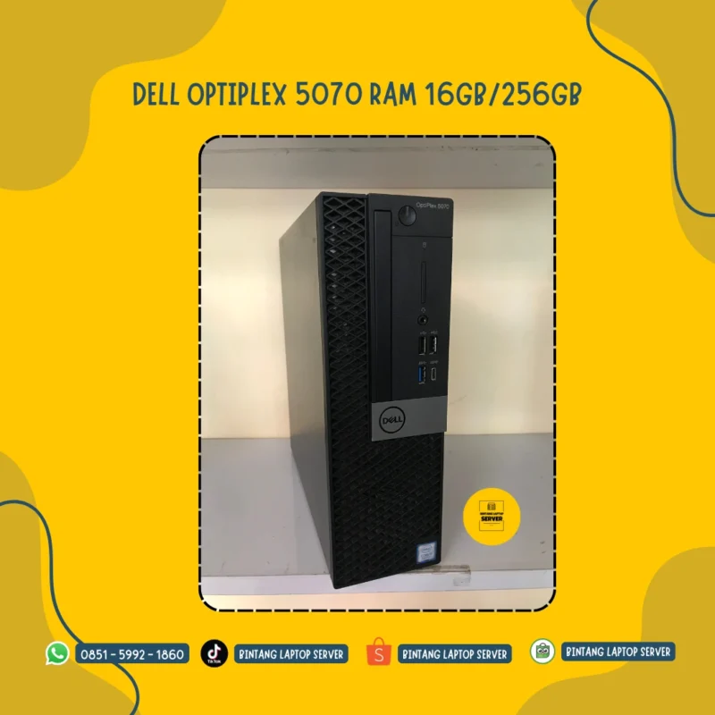 DELL OPTIPLEX 5070 Intel Core i5-9500 @ 3.00GHz (Gen 9)