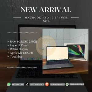 macbook pro 2020 13.3" apple m1