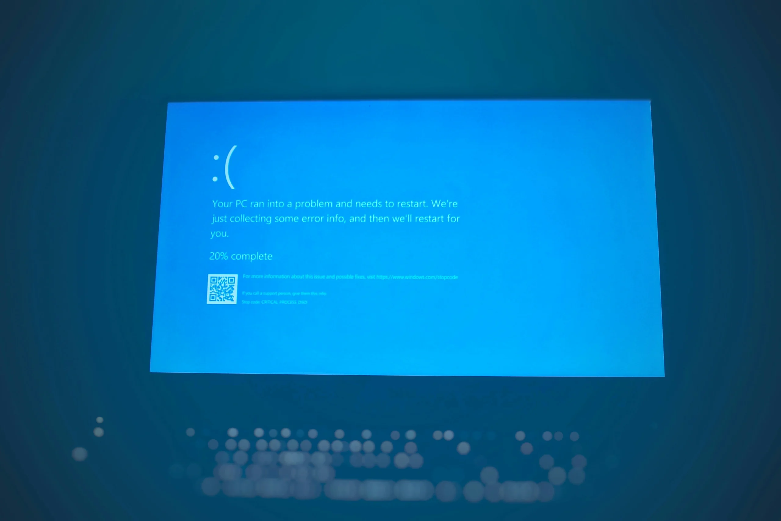 laptop blue screen