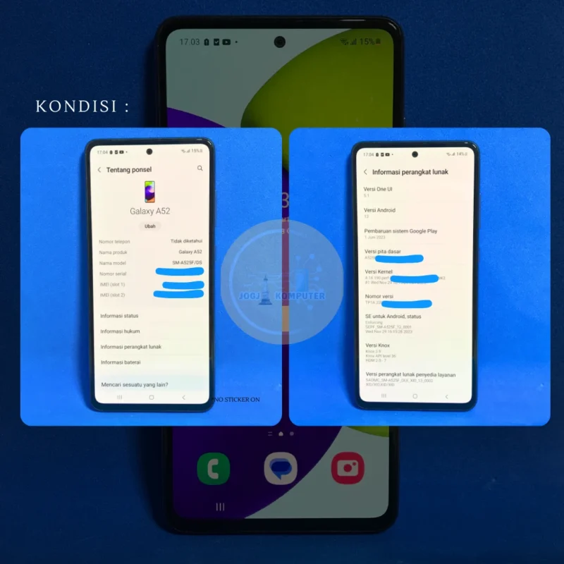 SAMSUNG GALAXY A52 RAM 8/128GB