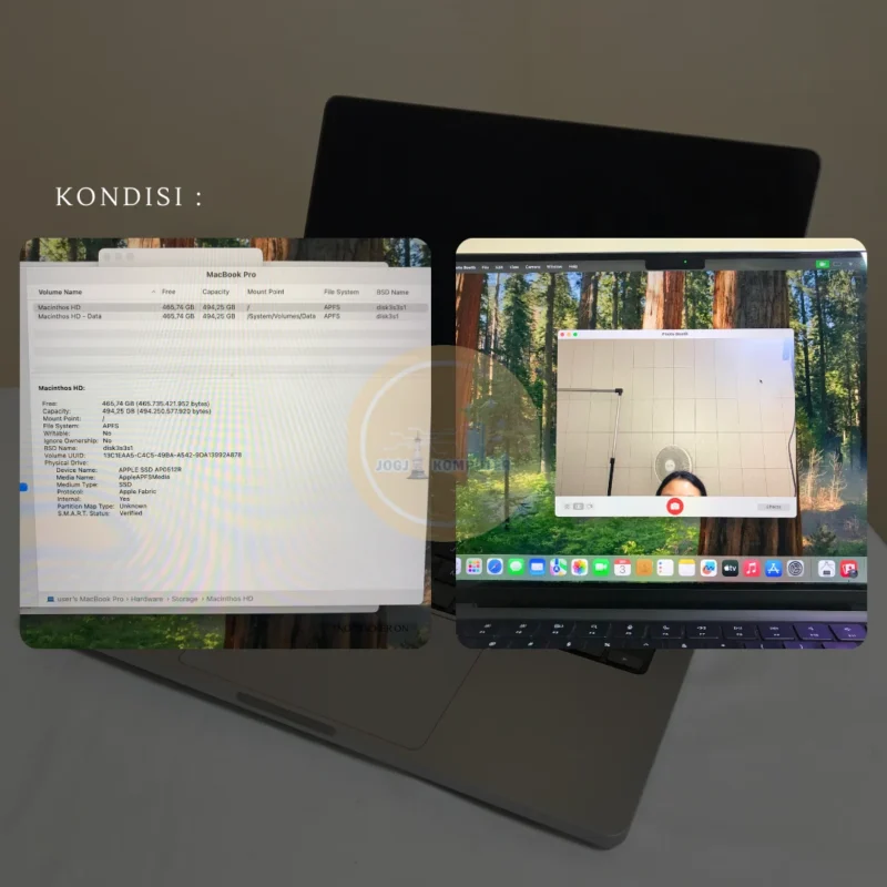 20 MACBOOK PRO 2021 14" INCH RAM 16/512GB