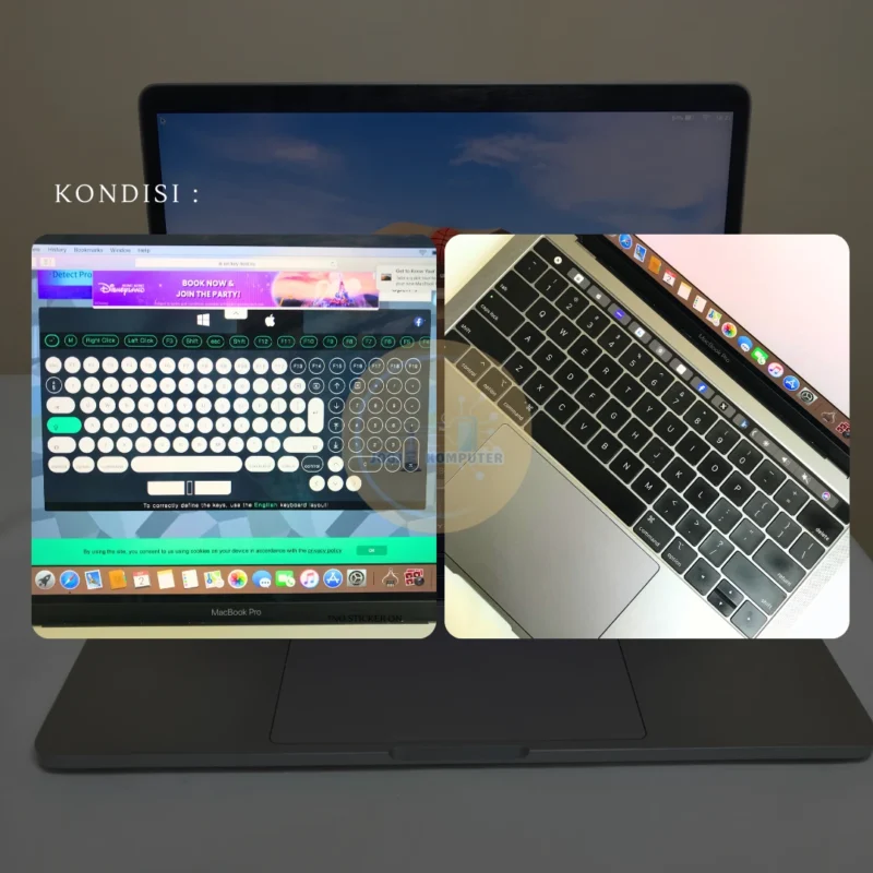 21 MACBOOK PRO 2018 13.3" INCH RAM 16/256GB