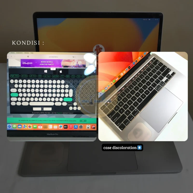 MACBOOK PRO 2020 13" INCH RAM 16/512GB