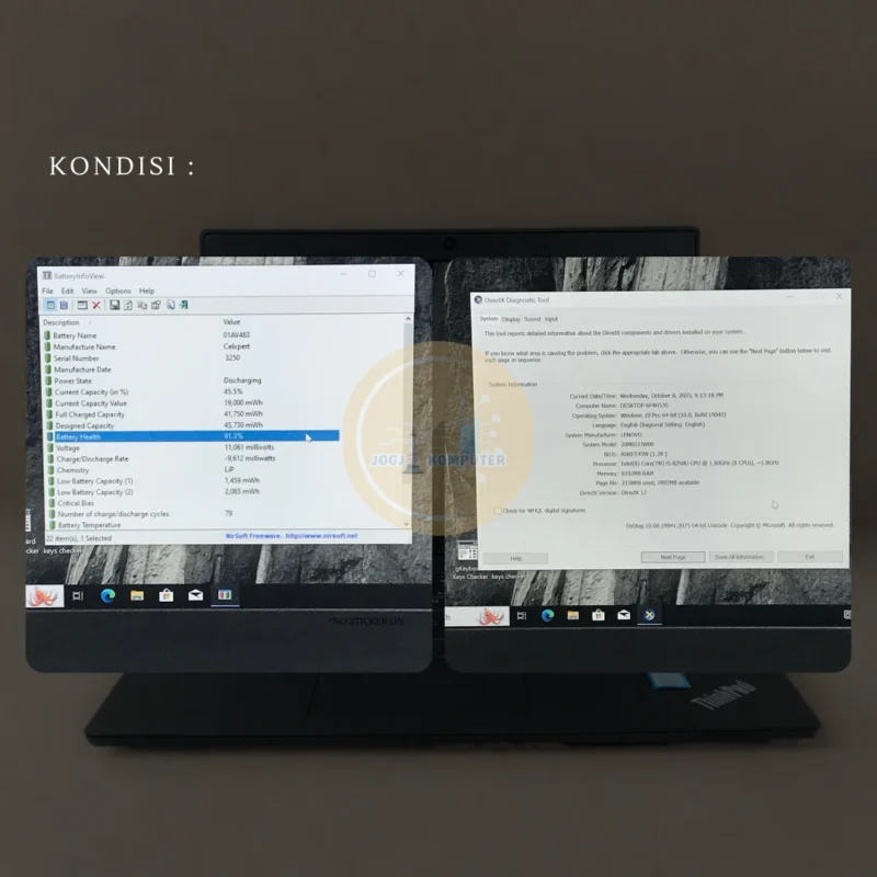 LENOVO THINKPAD L380 i5 Gen 8 RAM 8/256GB