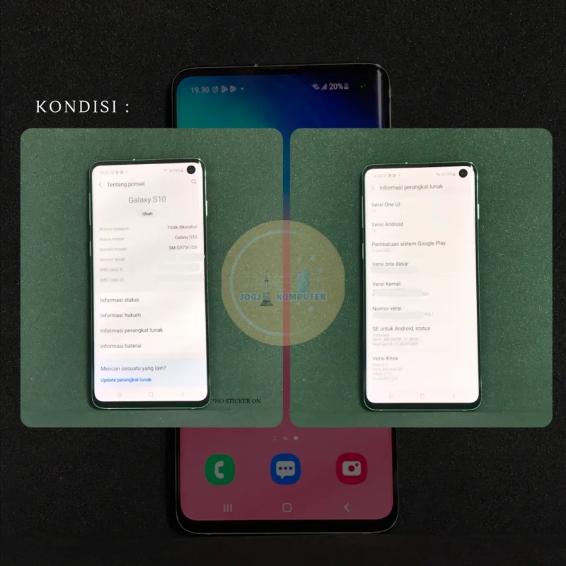 SAMSUNG GALAXY S10 8/128GB Prism White