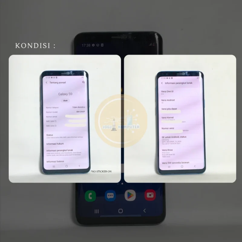 SAMSUNG GALAXY S9 4/64GB Android 10 One UI 2.5 Coral Blue