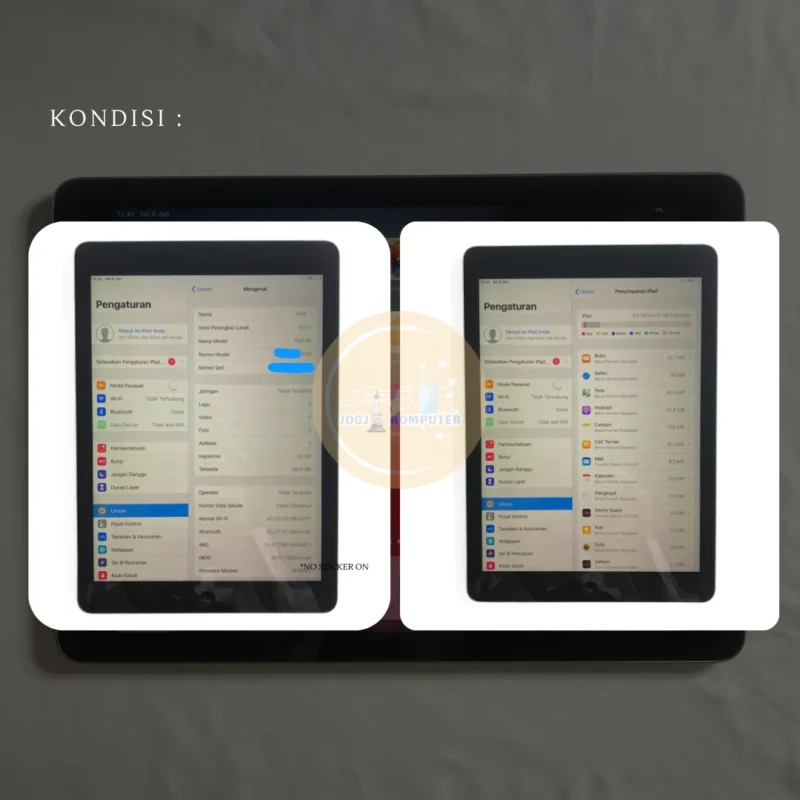 iPad Air 1st Gen 32GB Space Gray Fullset Open New Box