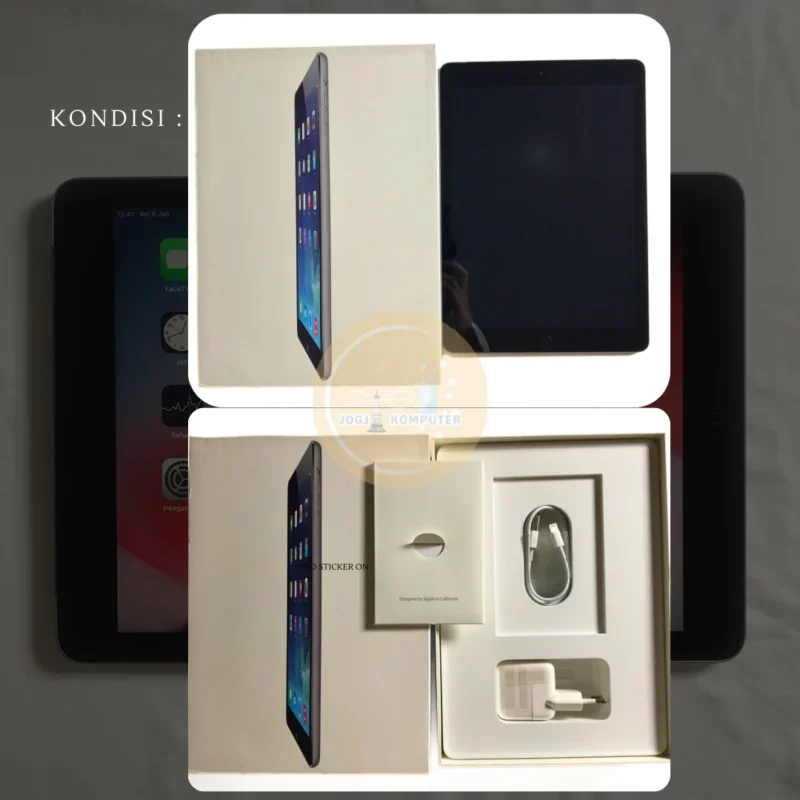 iPad Air 1st Gen 32GB Space Gray Fullset Open New Box