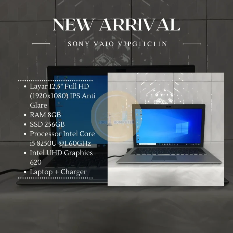 Sony Vaio VJPG11C11N Laptop Sony Vaio VJPG11C11N Intel Core i5 Gen 8 RAM 8/256GB