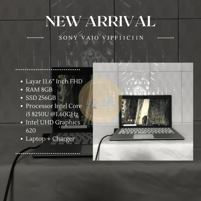Laptop Sony Vaio VJPF11C11N Intel Core i5 Gen 8 RAM 8/256GB