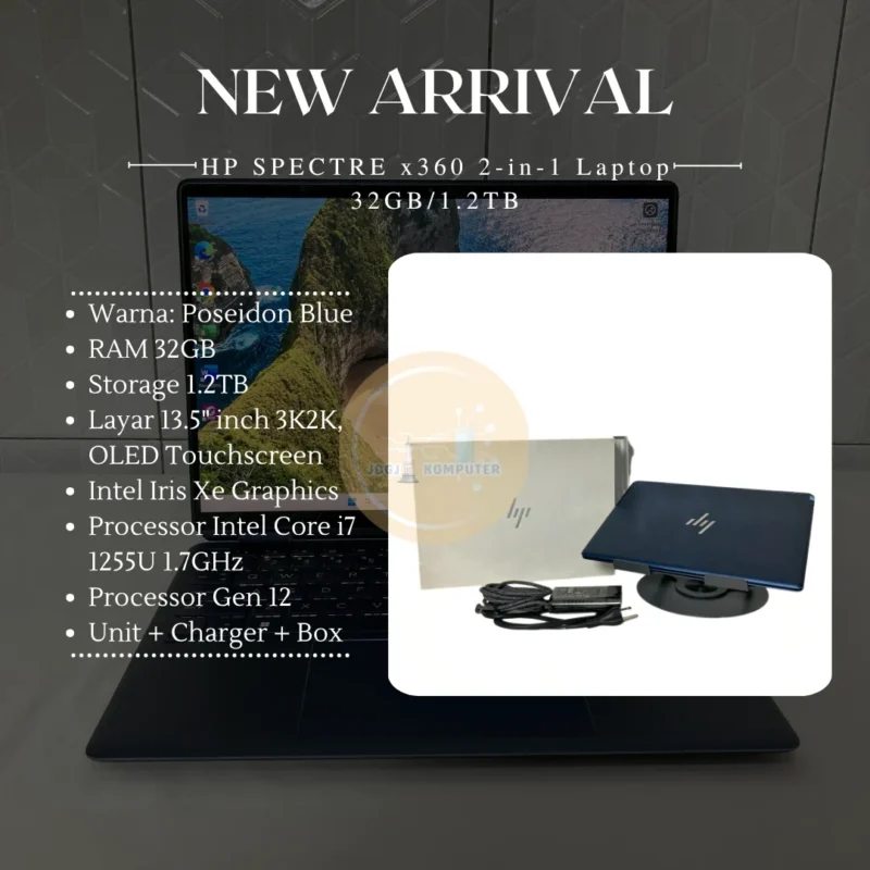 HP Spectre x360 2-in-1 Laptop 32GB/1.2TB Processor i7 Gen 12