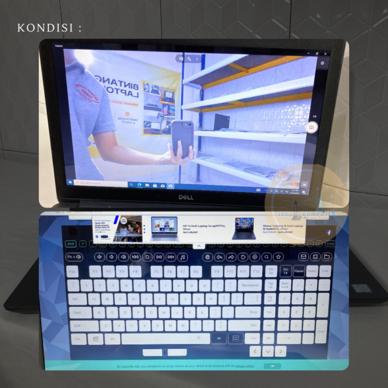32 Laptop DELL LATITUDE 3500 Touchscreen RAM 8/256GB