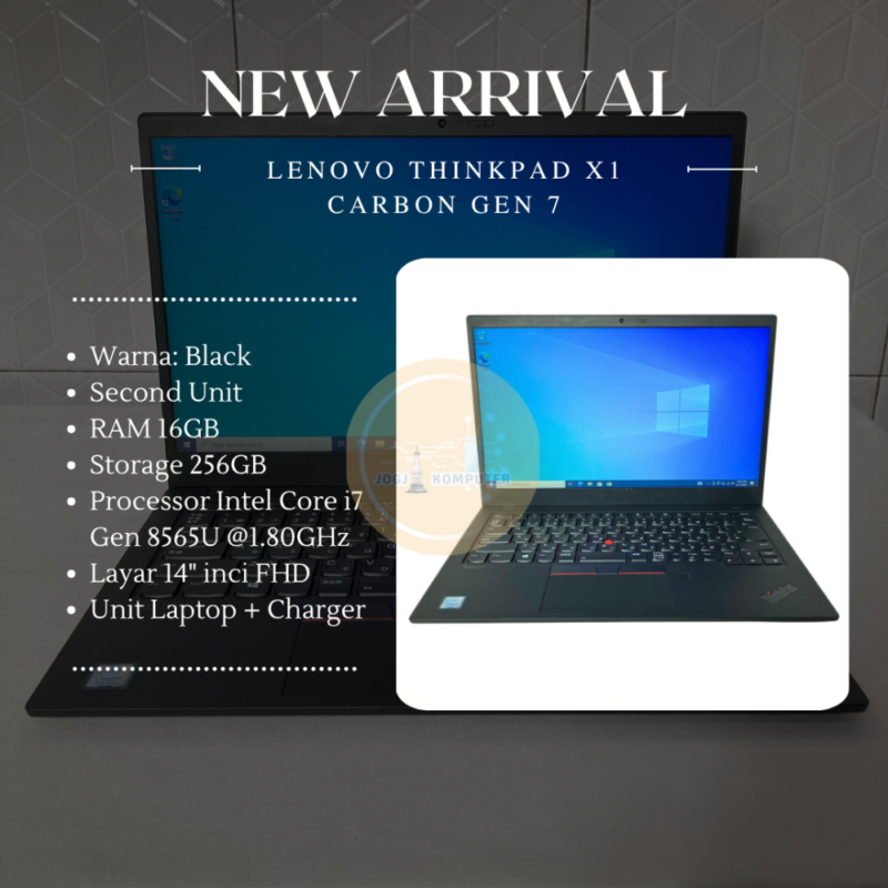Lenovo Thinkpad X1 Carbon Gen 7