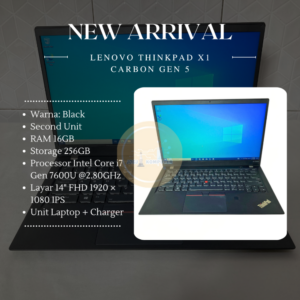 Lenovo ThinkPad X1 Carbon Gen 5