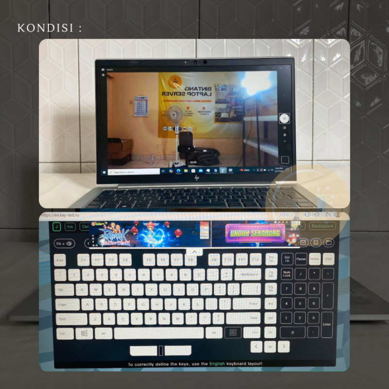 HP Elitebook 830 G8 RAM 8GB/256GB Layar 13,3 Inci