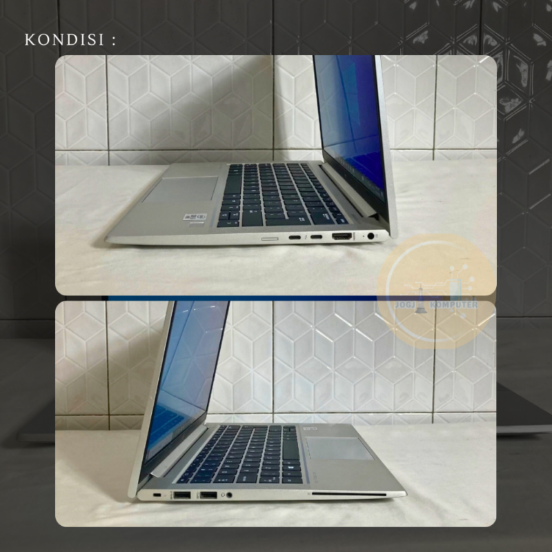 54 HP Elitebook 830 G7 RAM 8GB/256GB Layar 13,3 Inci