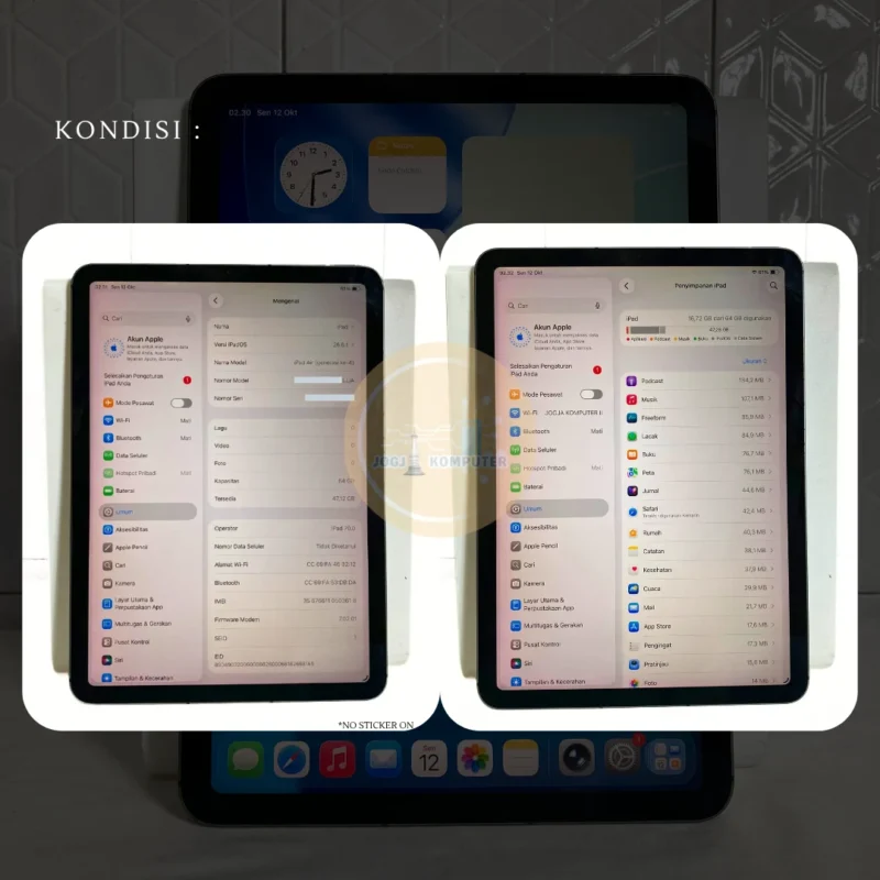 iPad Air 4 Gen A2324 64GB Unit Only ex Inter