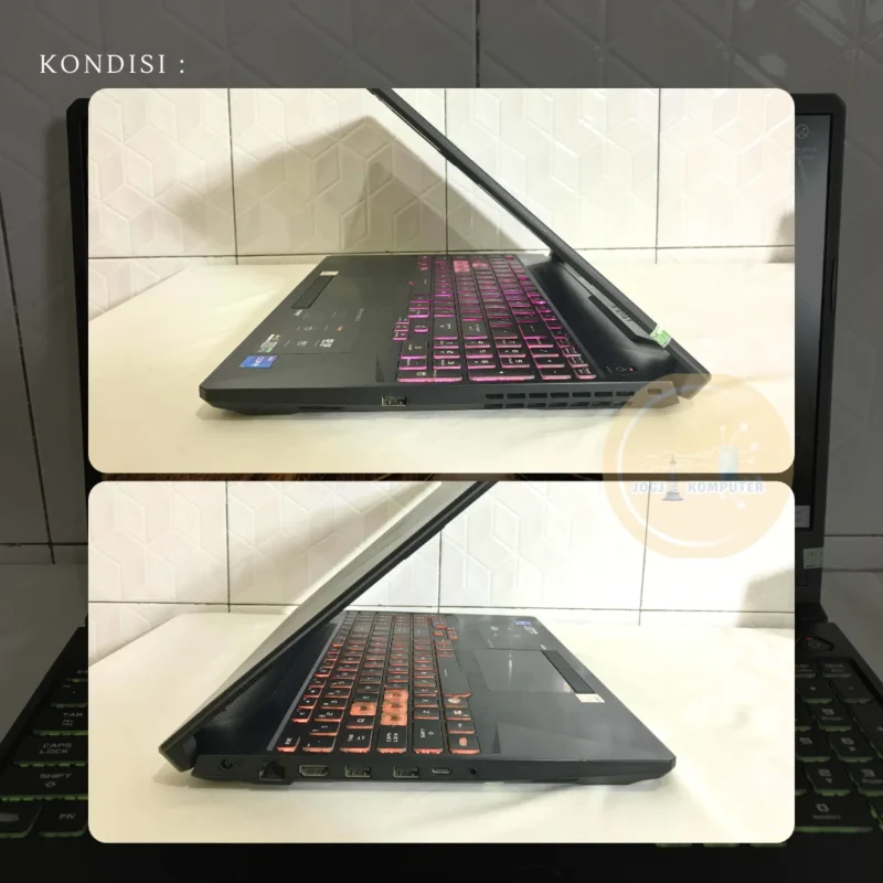 59 ASUS TUF GAMING F15 FX506HCB RAM 16GB SSD 512GB